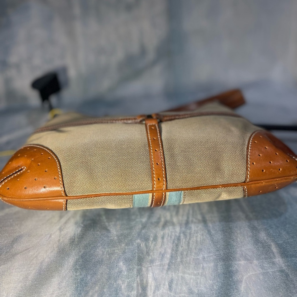 Gucci Tricolor Canvas GG Reins Hobo Luxury ,Old Money ,Minimalist Shoulder Bag - Picture 9 of 13